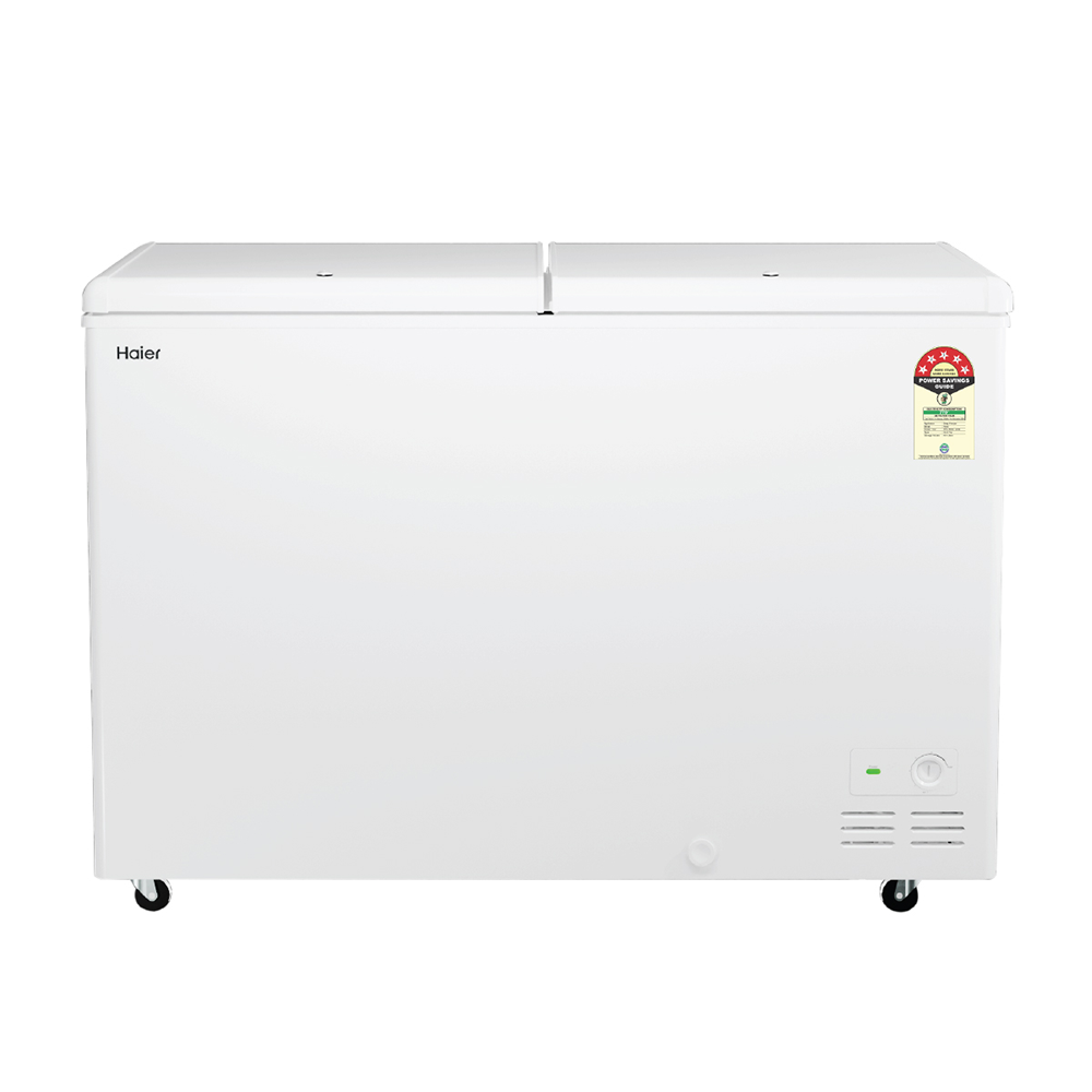 Haier 500 Ltr Double door- White Colour Convertible Hard top Freezer